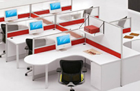 深圳辦公屏風卡位效果圖